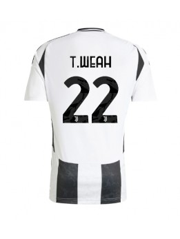 Juventus Timothy Weah #22 Heimtrikot 2024-25 Kurzarm